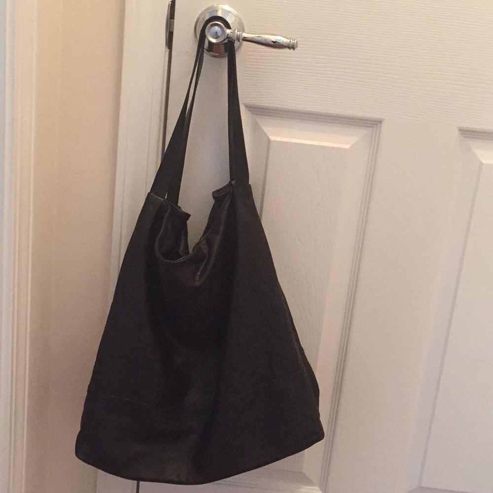 Banana Republic Leather Shopping Bag